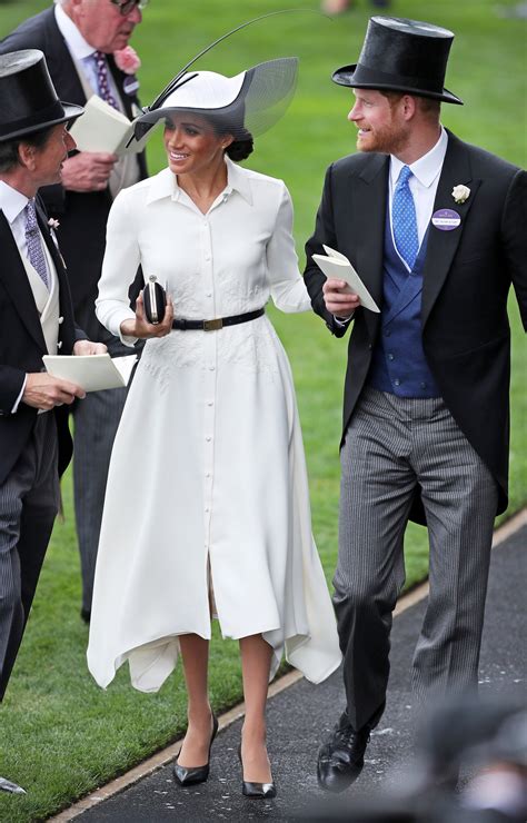 meghan markle givenchy dress ascot|Meghan Markle Wears Givenchy to Her First Royal Ascot With.